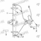 Стеклоподъемник передней двери