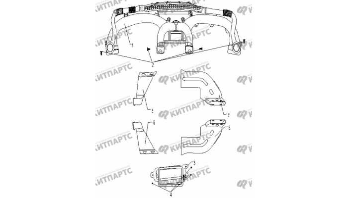 Воздуховоды Geely